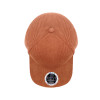 New INIVI Corduroy Cotton Caps Brown Image